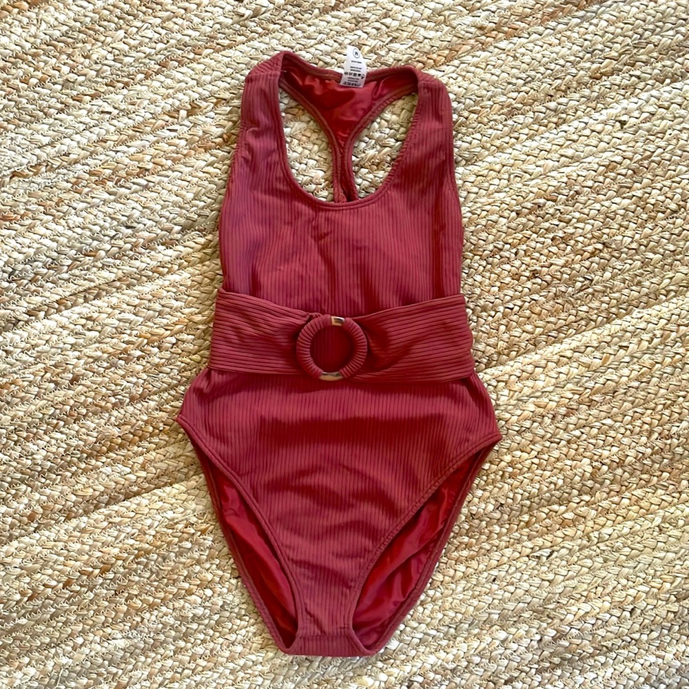 Montce ribbed one piece